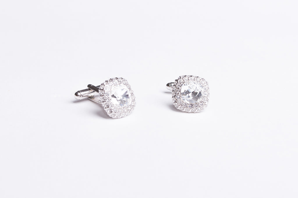 Topaz Crystal Cufflinks