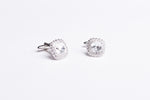Topaz Crystal Cufflinks
