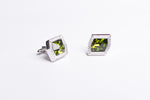 Peridot Green Cufflinks