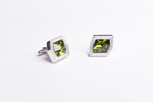 Peridot Green Cufflinks