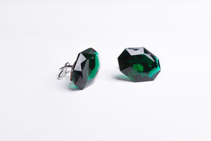 Deep Sapphire Green Cufflinks