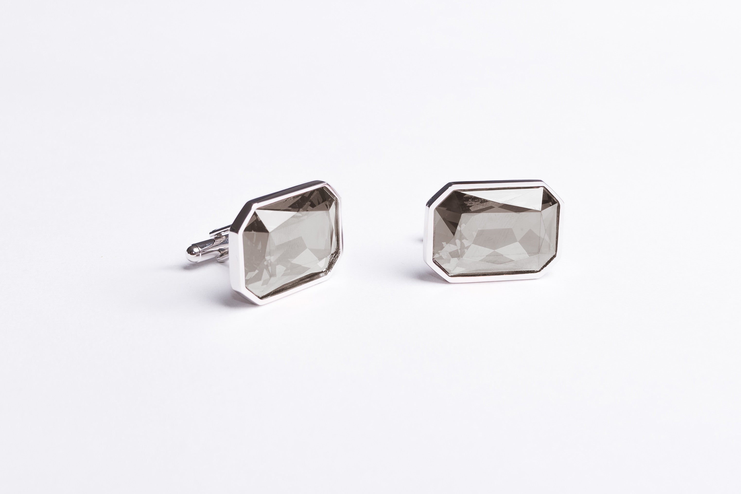 Moonstone Grey Cufflinks