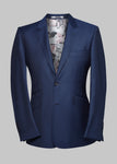 The Addison Royal Blue with Textured Stripe