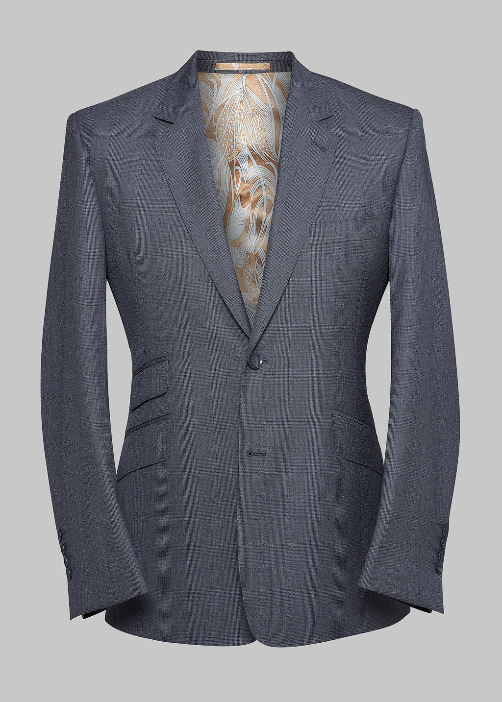 The Barclay Charcoal Check
