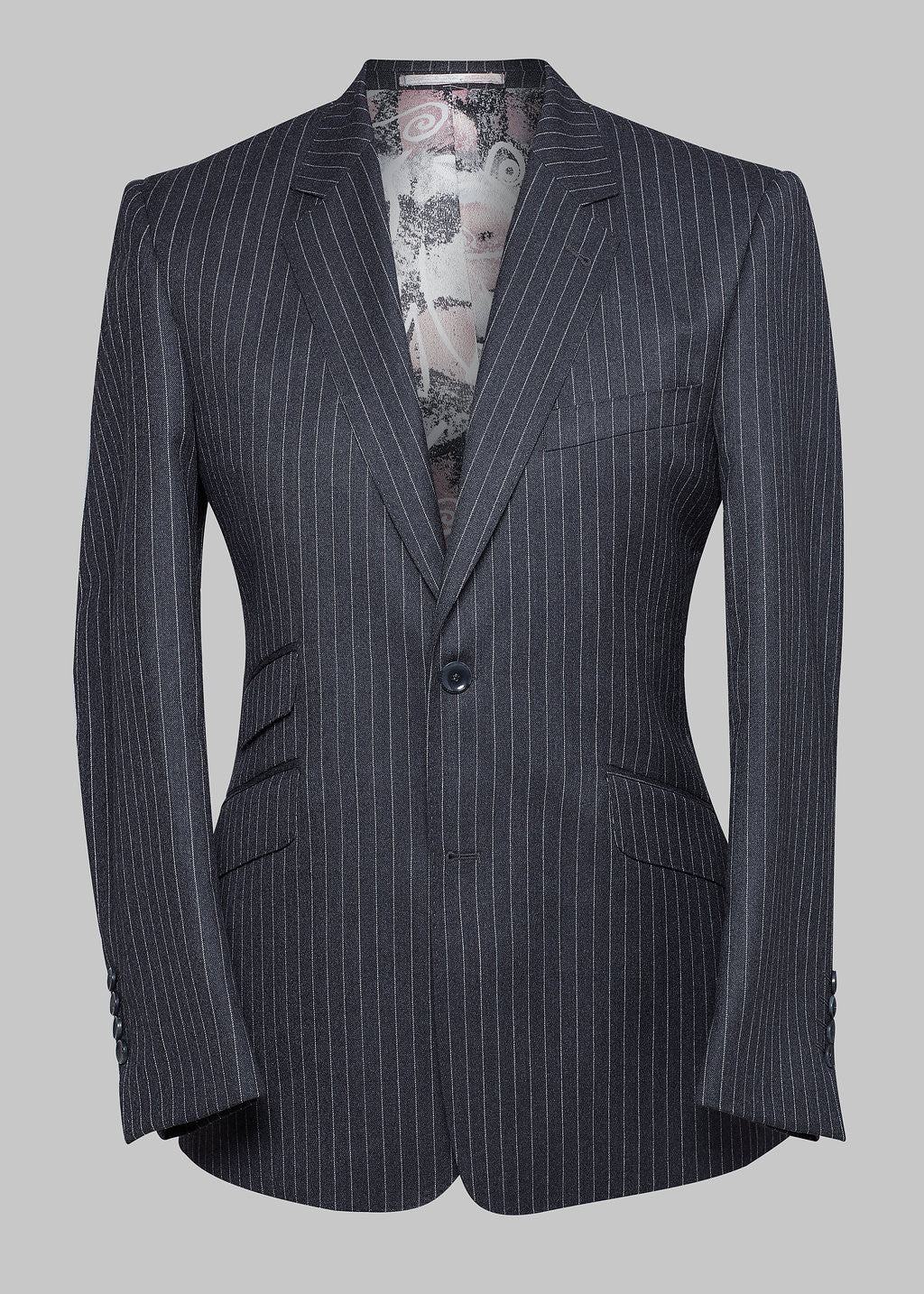 The Vigo Grey Pinstripe