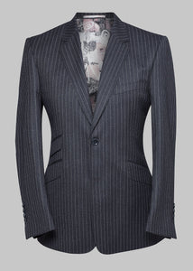 The Vigo Grey Pinstripe